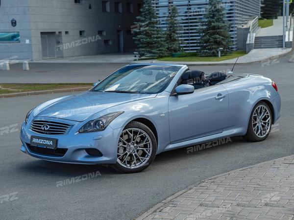 INFINITI G37 НА ЛИТЫХ ДИСКАХ В СТИЛЕ HRE FF10 R19 - Фото № 3