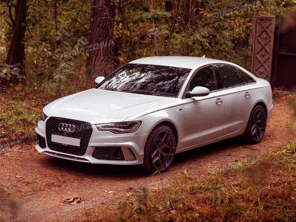 AUDI A6 НА КОВАНЫХ ДИСКАХ В СТИЛЕ BRIXTON - Фото № 1