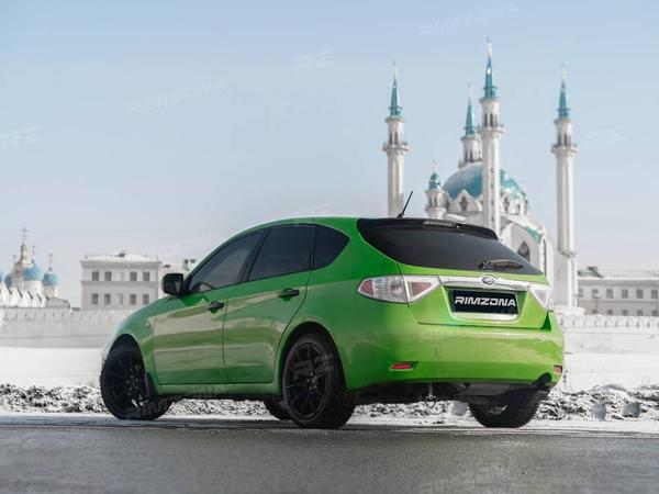 SUBARU IMPREZA НА ЛИТЫХ ДИСКАХ В СТИЛЕ SHOGUN S10 R17 - Фото № 4