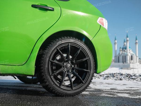 SUBARU IMPREZA НА ЛИТЫХ ДИСКАХ В СТИЛЕ SHOGUN S10 R17 - Фото № 5