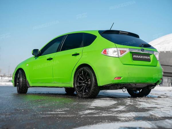 SUBARU IMPREZA НА ЛИТЫХ ДИСКАХ В СТИЛЕ SHOGUN S10 R17 - Фото № 6