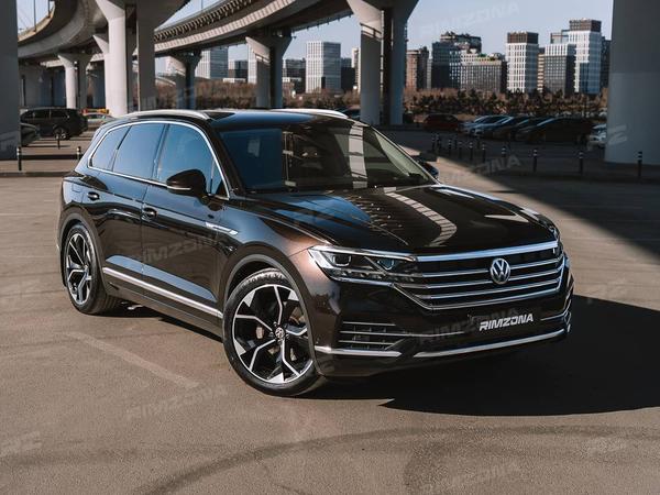VOLKSWAGEN TOUAREG НА КОВАНЫХ ДИСКАХ В СТИЛЕ AUDI RSQ8 R21 - Фото № 3