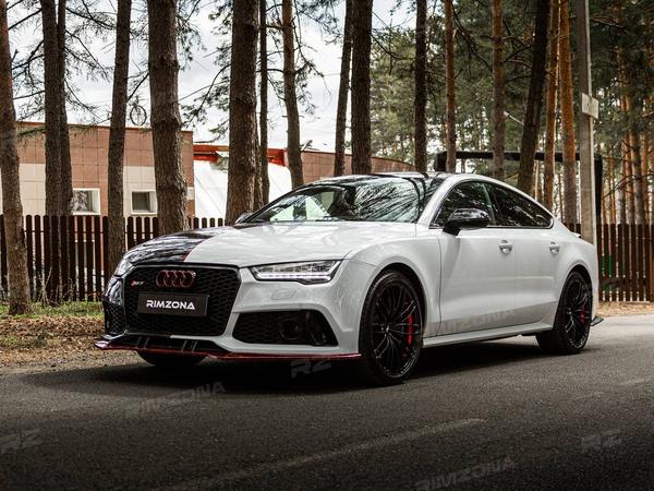 AUDI A7 НА ЛИТЫХ ДИСКАХ В СТИЛЕ ABT SPORT HR R20 - Фото № 1