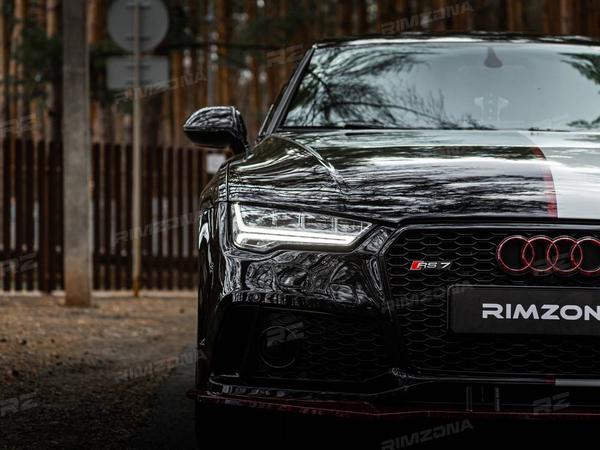 AUDI A7 НА ЛИТЫХ ДИСКАХ В СТИЛЕ ABT SPORT HR R20 - Фото № 4
