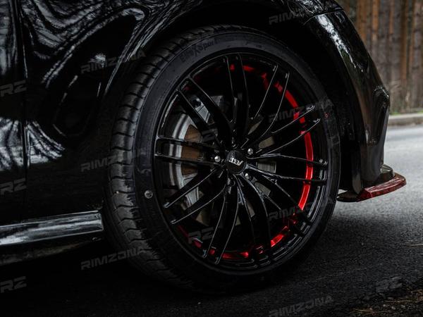 AUDI A7 НА ЛИТЫХ ДИСКАХ В СТИЛЕ ABT SPORT HR R20 - Фото № 6