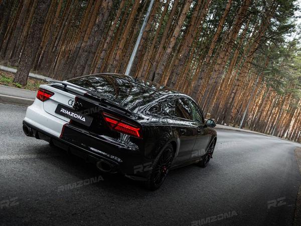 AUDI A7 НА ЛИТЫХ ДИСКАХ В СТИЛЕ ABT SPORT HR R20 - Фото № 9