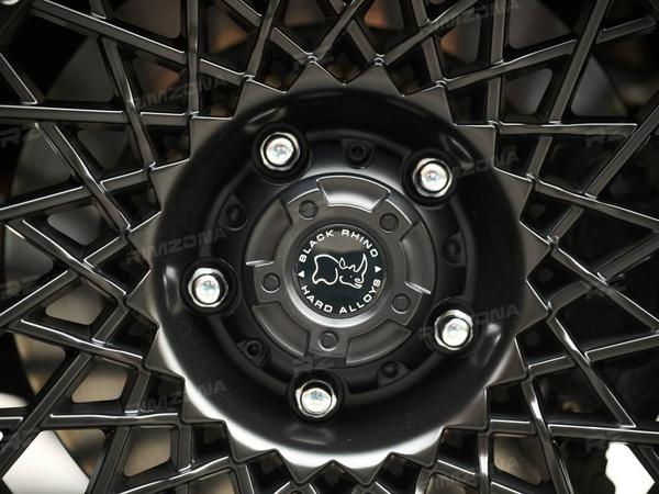 JEEP WRANGLER НА ЛИТЫХ ДИСКАХ В СТИЛЕ BLACK RHINO 085 R17 - Фото № 3