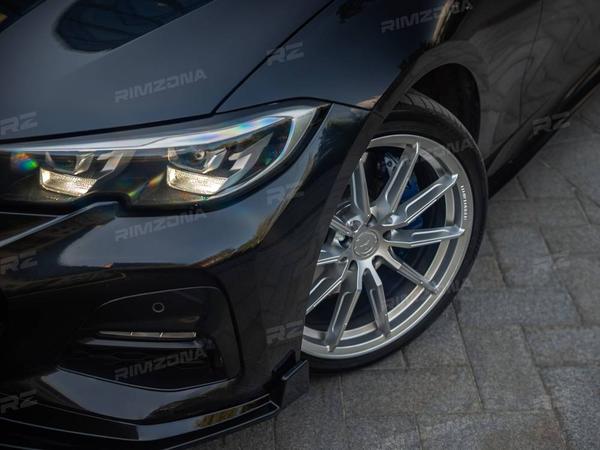 BMW 3-SERIES НА ЛИТЫХ ДИСКАХ В СТИЛЕ TITAN FORGED F3455 R19 - Фото № 4