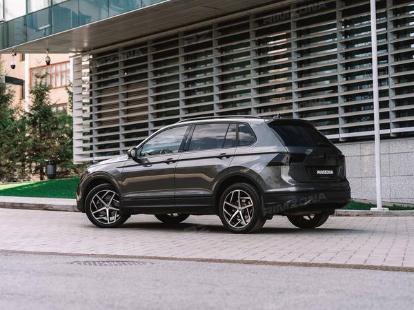 VOLKSWAGEN TIGUAN НА ЛИТЫХ ДИСКАХ В СТИЛЕ VOLKSWAGEN DALLAS R19 - Фото № 9