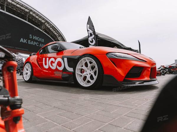TOYOTA SUPRA НА КАСТОМНЫХ КОВАНЫХ ДИСКАХ R20 - Фото № 1