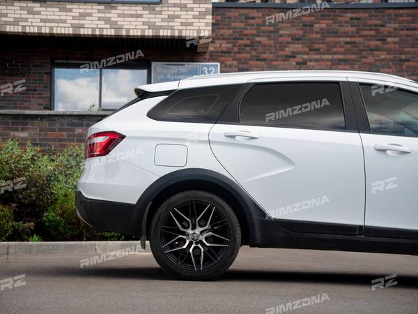 LADA VESTA CROSS НА ЛИТЫХ ДИСКАХ VORSTEINER VFF-107 R17 - Фото № 5
