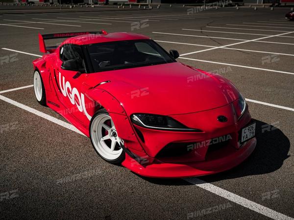 TOYOTA SUPRA НА ТРЁХСОСТАВНЫХ КОВАНЫХ ДИСКАХ RZ FORGED R19 - Фото № 14