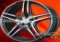 Литой диск В стиле Mercedes AMG 5 Dual Spoke R20 8.5/9.5J 5x112 ET40 dia 66.6