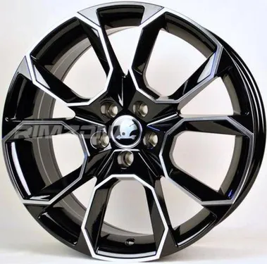 Литой диск В стиле Skoda Octavia RS R19 8.5J 5x112 ET45 dia 57.1