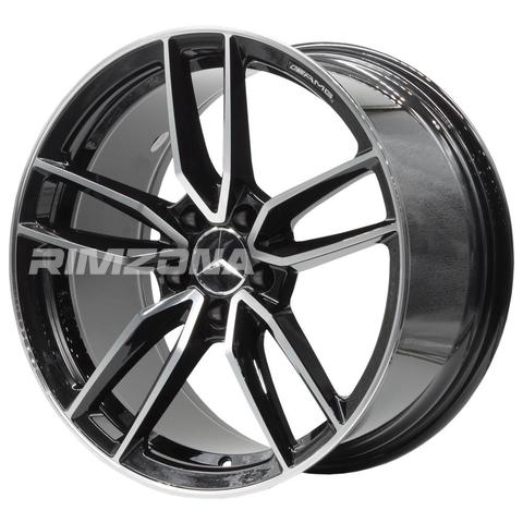 Литой диск В стиле Mercedes AMG 5 DOUBLE SPOKE R19 8.5/9.5J 5x112 ET43/45 dia 66.6