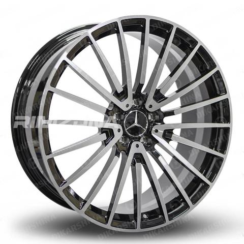 Литой диск В стиле Mercedes AMG Multi Spoke R21 9/10J 5x112 ET30/35 dia 66.6