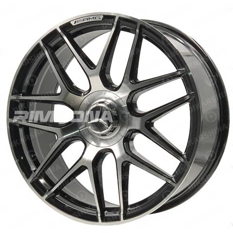 Литой диск В стиле Mercedes AMG 7 Double Spoke R20 9.5J 5x112 ET38 dia 66.6