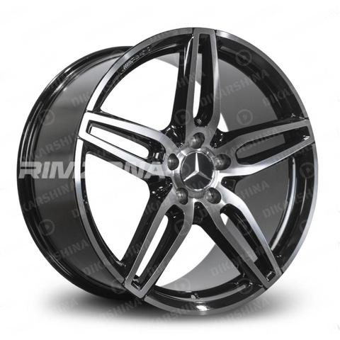 Литой диск В стиле Mercedes 5 Double Spoke R19 8.5/9.5J 5x112 ET43/45 dia 66.6