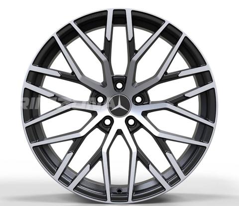 Кованый диск В стиле Mercedes R8 R19 8/9J 5x112 ET38/20 dia 66.6