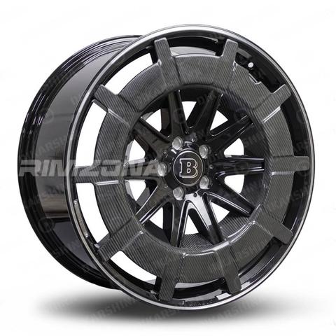 Кованый диск BRABUS Monoblock Z Carbon Rocket R22 10/11.5J 5x112 ET45/47 dia 66.6