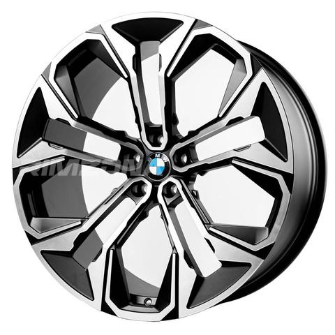 Кованый диск В стиле BMW CUSTOM 5 DOUBLE SPOKE R22 9.5J 5x112 ET27 dia 66.6