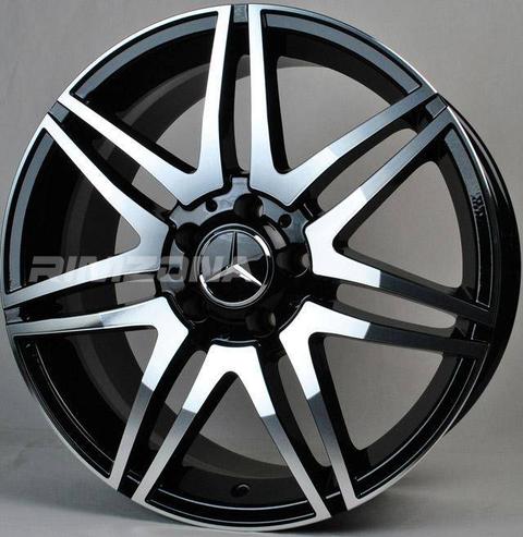 Литой диск В стиле Mercedes AMG 7 Dual Spoke R17 7.5J 5x112 ET45 dia 66.5
