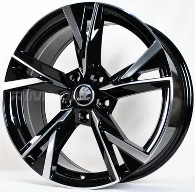 Литой диск В стиле Skoda PW-1241 R18 7.5J 5x112 ET45 dia 57