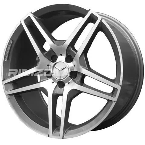 Литой диск В стиле Mercedes AMG 5 Dual Spoke R19 8.5J 5x112 ET40 dia 66.6