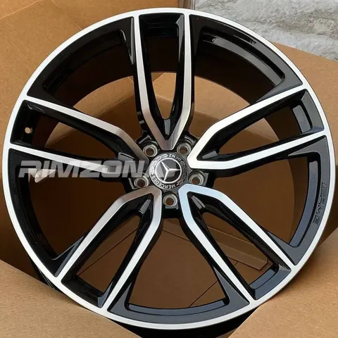 Литой диск В стиле Mercedes AMG 5 Double Spoke R17 8J 5x112 ET35 dia 66.6