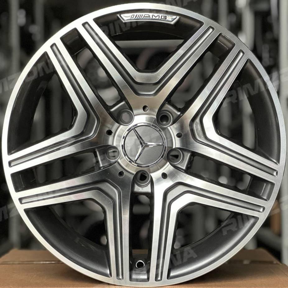 Литые диски В стиле Mercedes AMG 5 Double Spoke R17 8J 112x5 ET35 dia 66.6  (105699229) купить в Екатеринбургу по выгодной цене