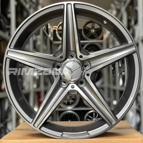 Литой диск В стиле Mercedes AMG 5 Spoke R17 7.5J 5x112 ET35 dia 66.6