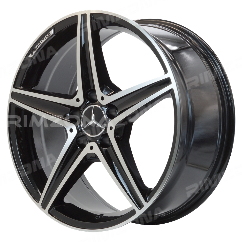 Литые диски В стиле Mercedes AMG 5 Spoke R18 8J 5x112 ET40 dia 66.6  (106529833) купить в Екатеринбургу по выгодной цене