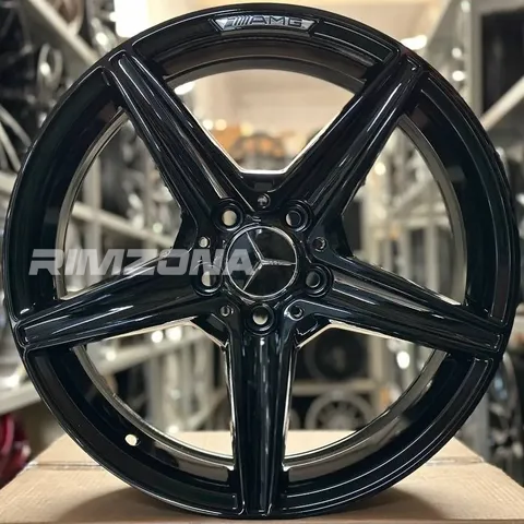 Литой диск В стиле Mercedes AMG 5 Spoke R17 7.5J 5x112 ET35 dia 66.6