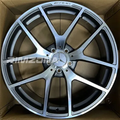 Литой диск В стиле Mercedes AMG 5 dual spoke GLC R20 8.5/9.5J 5x112 ET38 dia 66.6