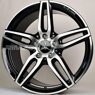 Литой диск В стиле Mercedes 5 Double Spoke R19 8J 5x112 ET45 dia 66.6