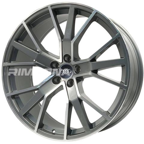 Литой диск В стиле Audi 5 W SPOKE R22 9.5J 5x112 ET26 dia 66.6