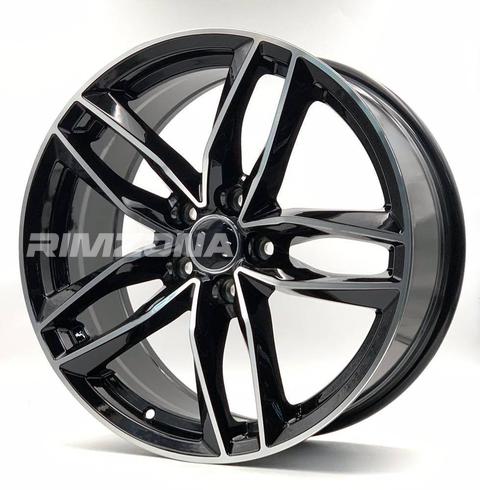 Литой диск В стиле Audi 5 Mat Double Spoke R17 7J 5x112 ET42 dia 66.6