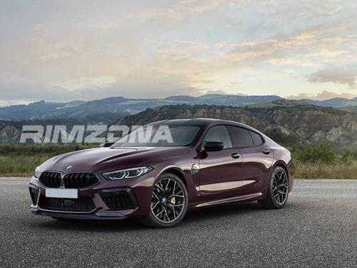 Литой диск В стиле BMW 811m Style R19 8/9J 5x112 ET28/39 dia 66.6 - Фото вживую на авто №4