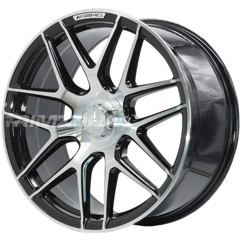 Литой диск В стиле Mercedes AMG 7 Double Spoke R19 8.5J 5x112 ET39 dia 66.6