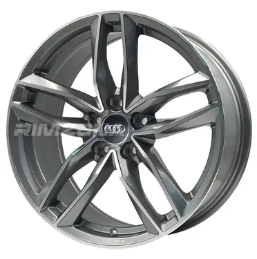 Литой диск В стиле Audi 5 Mat Double Spoke R19 8.5J 5x112 ET30 dia 66.5