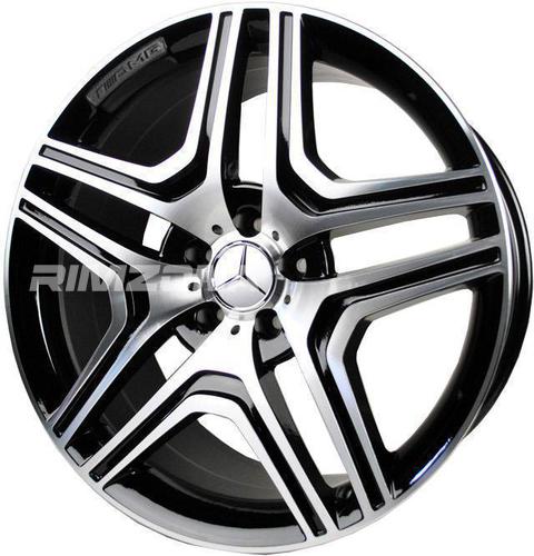 Литой диск В стиле Mercedes AMG 5 Double Spoke R20 8.5J 5x112 ET40 dia 66.6