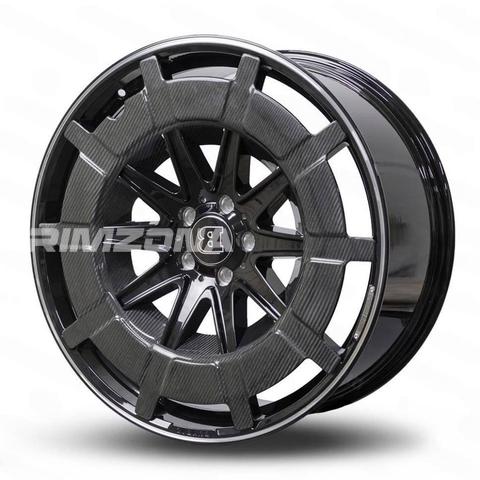 Кованый диск В стиле Mercedes Monoblock Z Carbon Rocket R21 10J 5x130 ET33 dia 84.1