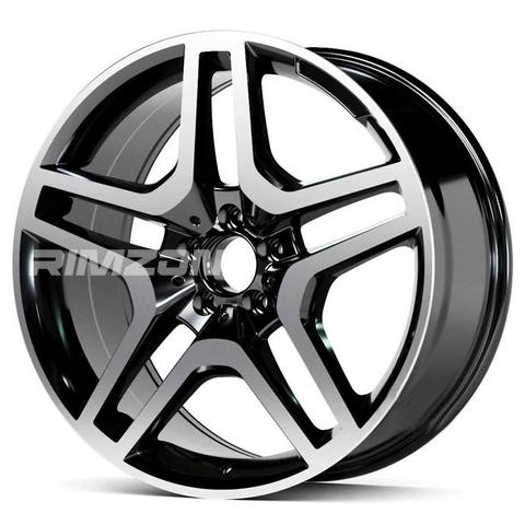 Литой диск В стиле Mercedes AMG 5 Double Spoke 166 R20 9.5J 5x130 ET45 dia 84.1