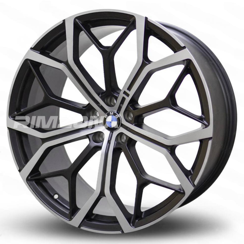 Кованый диск В стиле BMW D229 R22 9.5/11J 5x112 ET32/43 dia 66.6