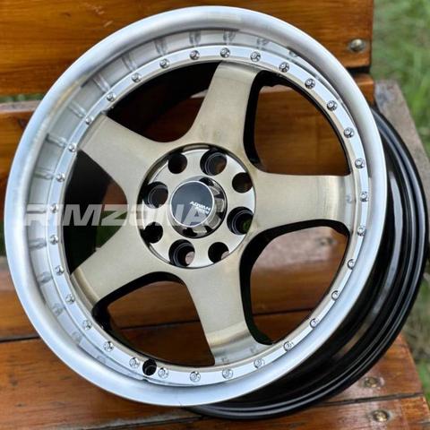 Литой диск WORK Meister R15 7J 4x100/4x108 ET35 dia 73.1