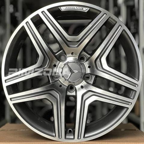 Литой диск В стиле Mercedes AMG 5 Double Spoke GLS R17 8J 5x112 ET35 dia 66.6