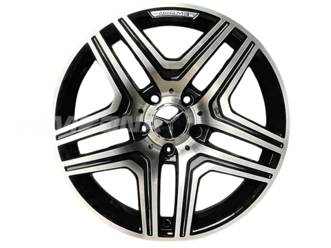 Литой диск В стиле Mercedes AMG 5 Double Spoke GLS R17 8J 5x112 ET35 dia 66.6