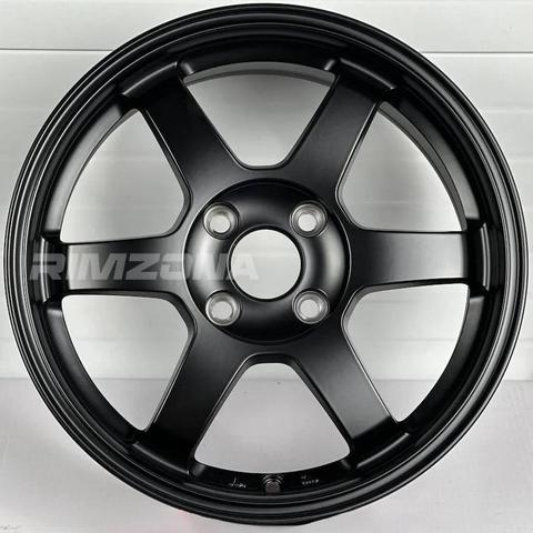 Литой диск RAYS TE37SLBK R15 6.5J 4x100 ET35 dia 73.1