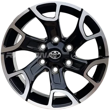 Литой диск В стиле Toyota Hilux R17 9J 6x139.7 ET12 dia 106.1