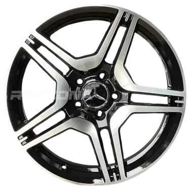 Литой диск В стиле Mercedes AMG STAR DUAL SPOKE R19 8.5J 5x112 ET40 dia 66.6